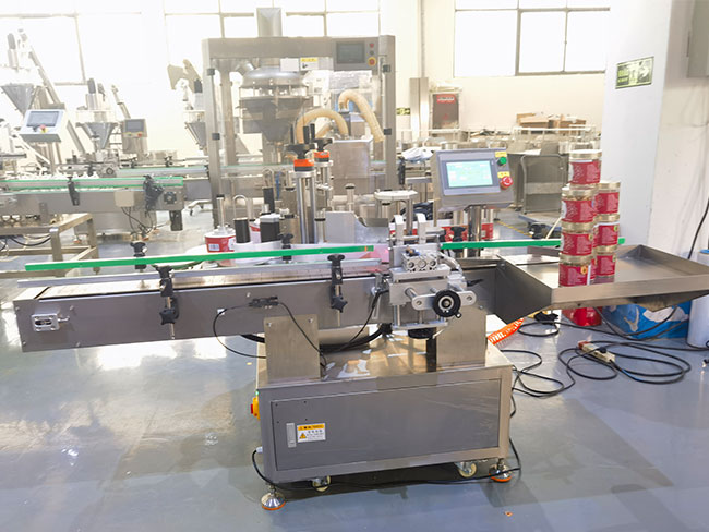 全自動不干膠貼標機